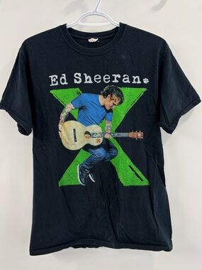 Vintage Ed Sheeran Concert Tee - North American Tour - Medium